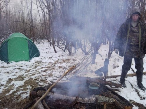 Начался Снег на открытие