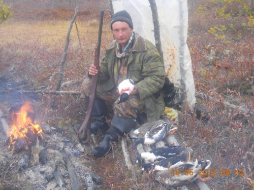 на болоте весной 2012