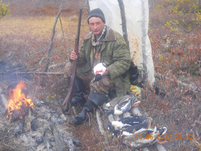 на болоте весной 2012
