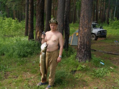 на открытии по щуке 
