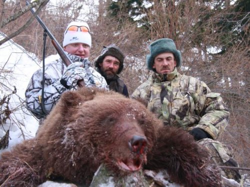 С трофеем!