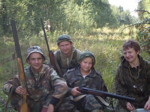 сыновья и внук и бабушка  
