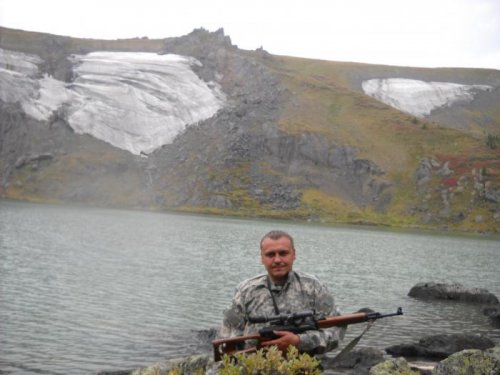 За спиной тающие ледники