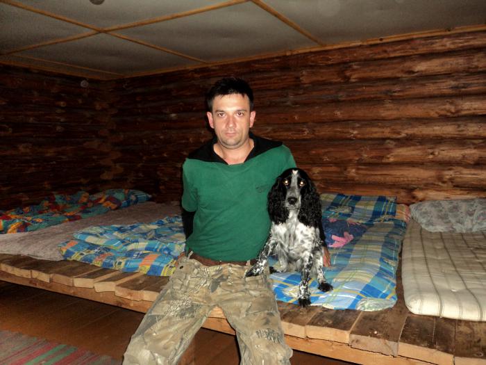 На заимке