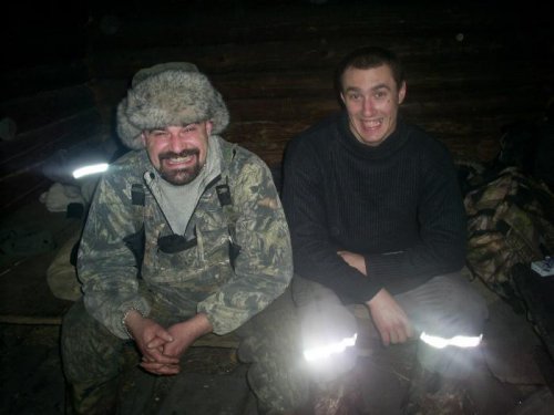 В избушке