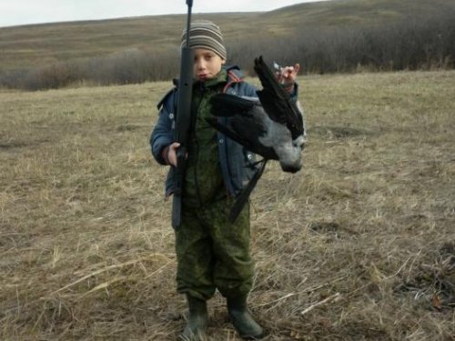 Пока ни со своим трофеем.