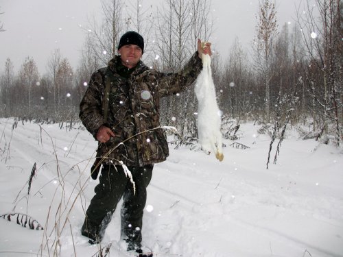 В снегопад