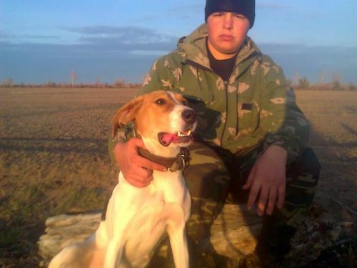 с моей даной на привале