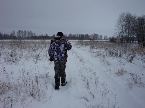 В загон пошол