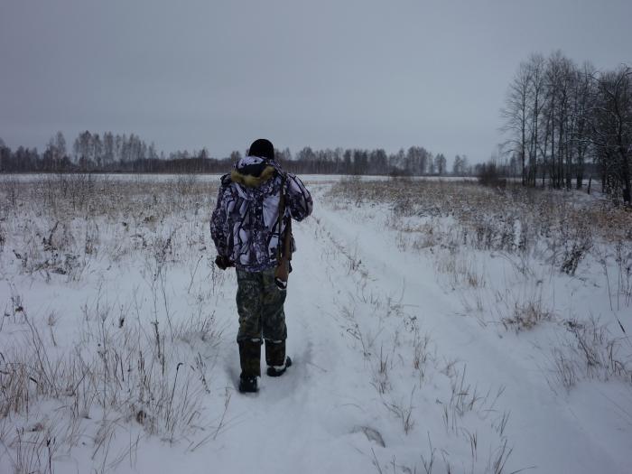 В загон пошол