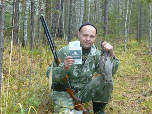 первый рябчик.