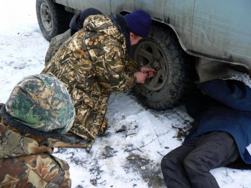 Сейчас колесо прикручу!
