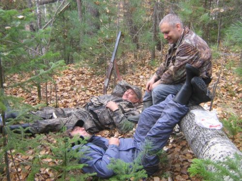после 10-ки...в тайге. Весело.