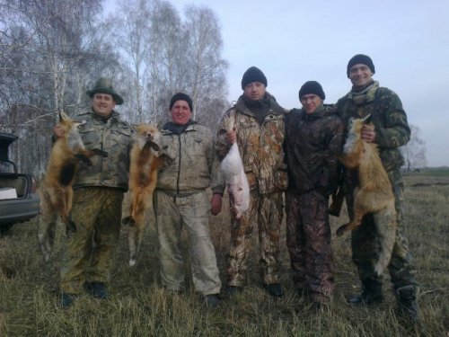 Результат коллективной охоты!