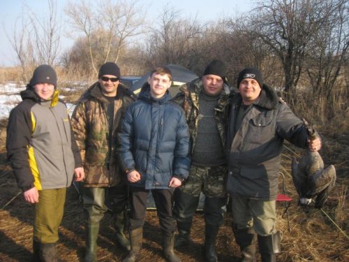 весна охота на гуся