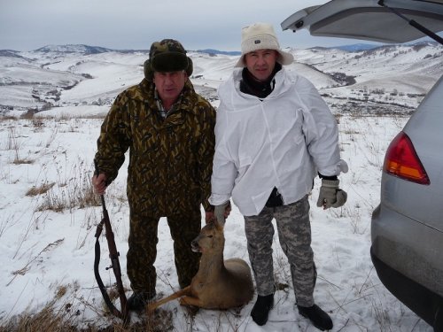 В горах