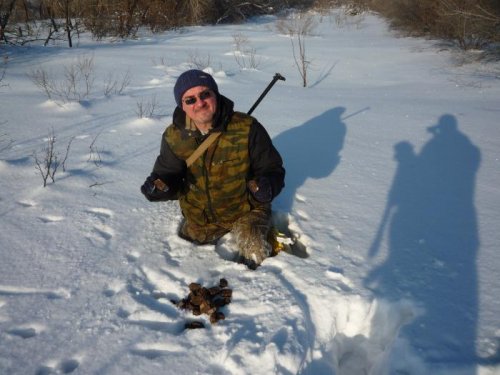  Жить лисе зимой не сладко,угости ,охотник,лису шоколадкой:-)