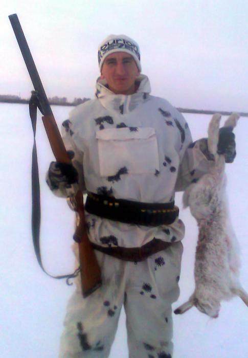 Друг Саня с зайцам