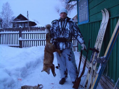 первый трофей в новом году (зима 2013)