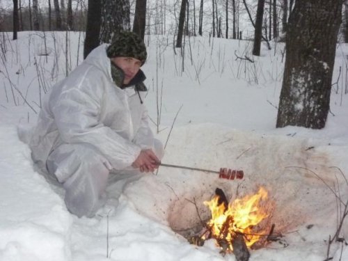 Колбаска жареная)))