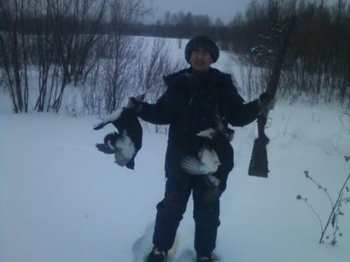 Дуплет по взлетающим с лунок.