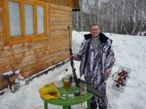 Весенний,не большой, пикнечёк на даче, ну и ворон погоняли!!!)))