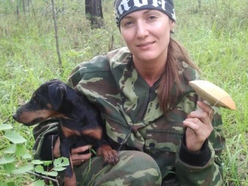 Я с Алексой с Шаромских гор