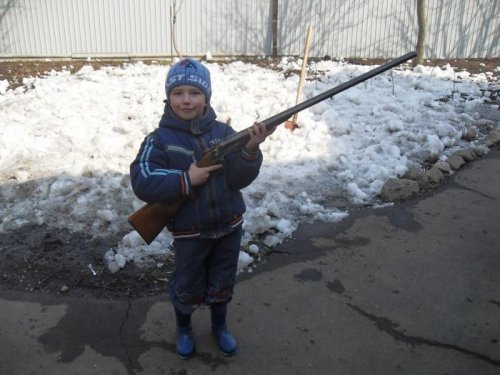 Будущий охотник.