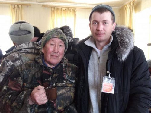 Имел честь сфотографироваться с гостем из Якутии!