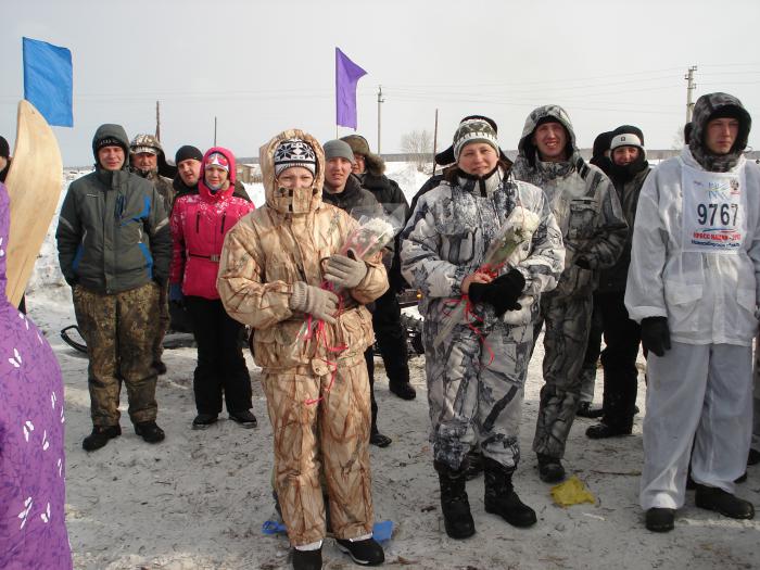 Биатлон в Улыбино 2013. Наши дамы - гости из Кемеровской обасти.