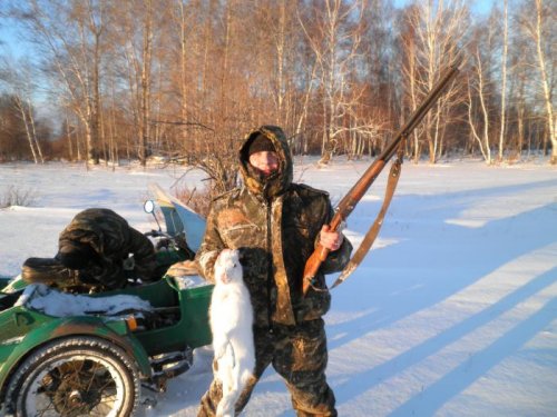 косой на пулю налетел