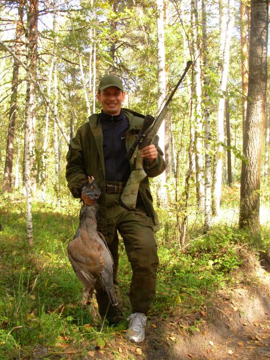 Открытие охоты на глухаря. Осень 2012