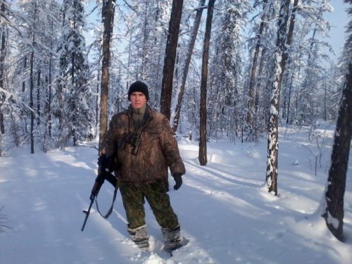 Небольшая остановка в тайге.