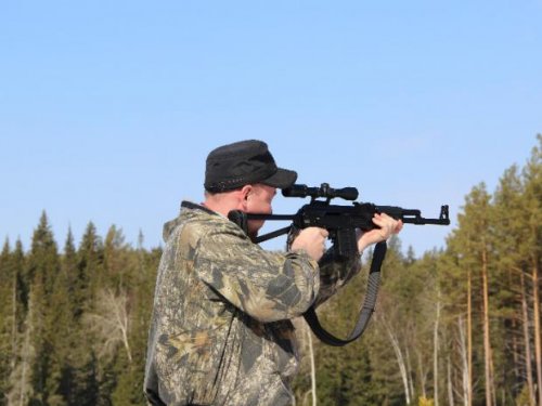 Пристрелка Сайги 308