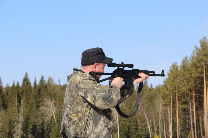 Пристрелка Сайги 308