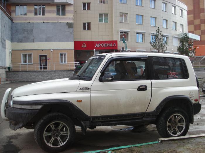 Подвеску сделал, осталось поменять колеса