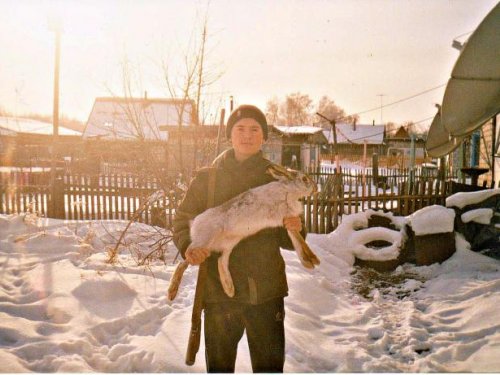 Заяц-русак. 2007 год.