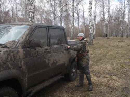 Так мы добирались до пруда!
