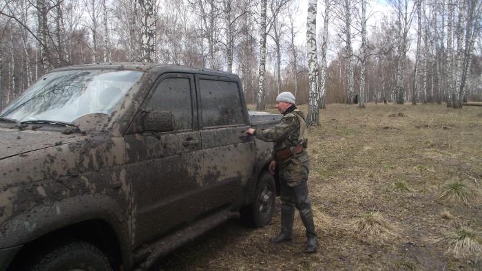 Так мы добирались до пруда!