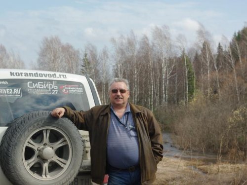 По дороге в Базой. Весна 2013 г.