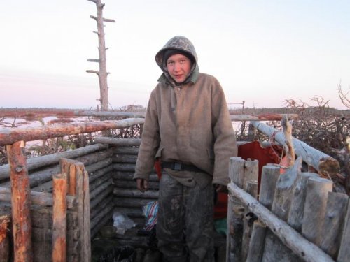 Утро в скрадке.