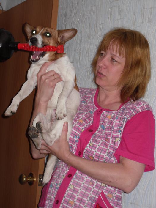 Джеррик с хозяйкой.