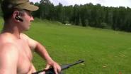 Пристрелка ружья "Сайга -12 С"