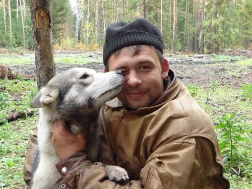 Я и Мушка.