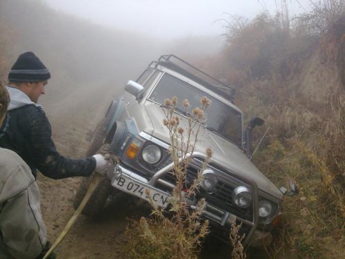 поздняя осень, горы, не удачный спуск.