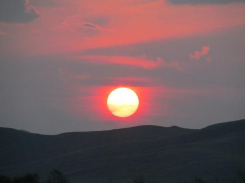 закат