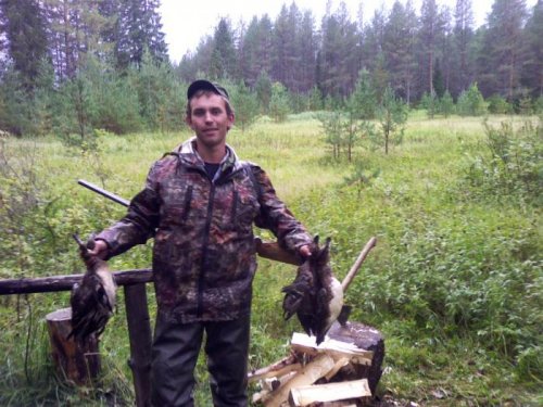 Брат после утренней зорьки
