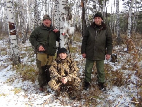 В гостях на охоте у красноярцев