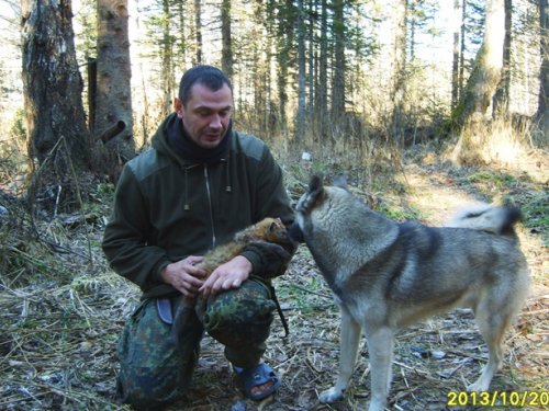 Первый по черно тропу в этом году.