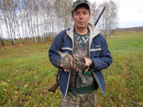 Для любимого увлечения непогода не помеха.